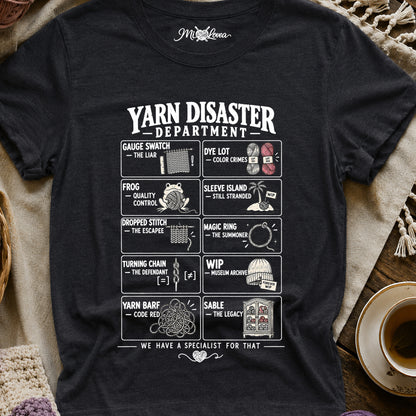 Yarn Disaster Department T-Shirt
