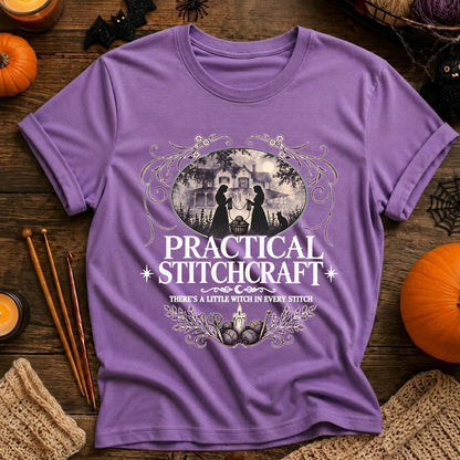 Practical Stitchcraft There's a Little Witch in Every Stitch T‑Shirt