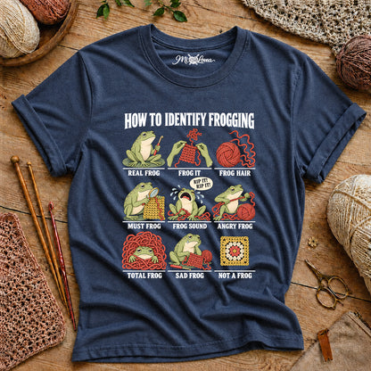 How to Identify Frogging T-Shirt