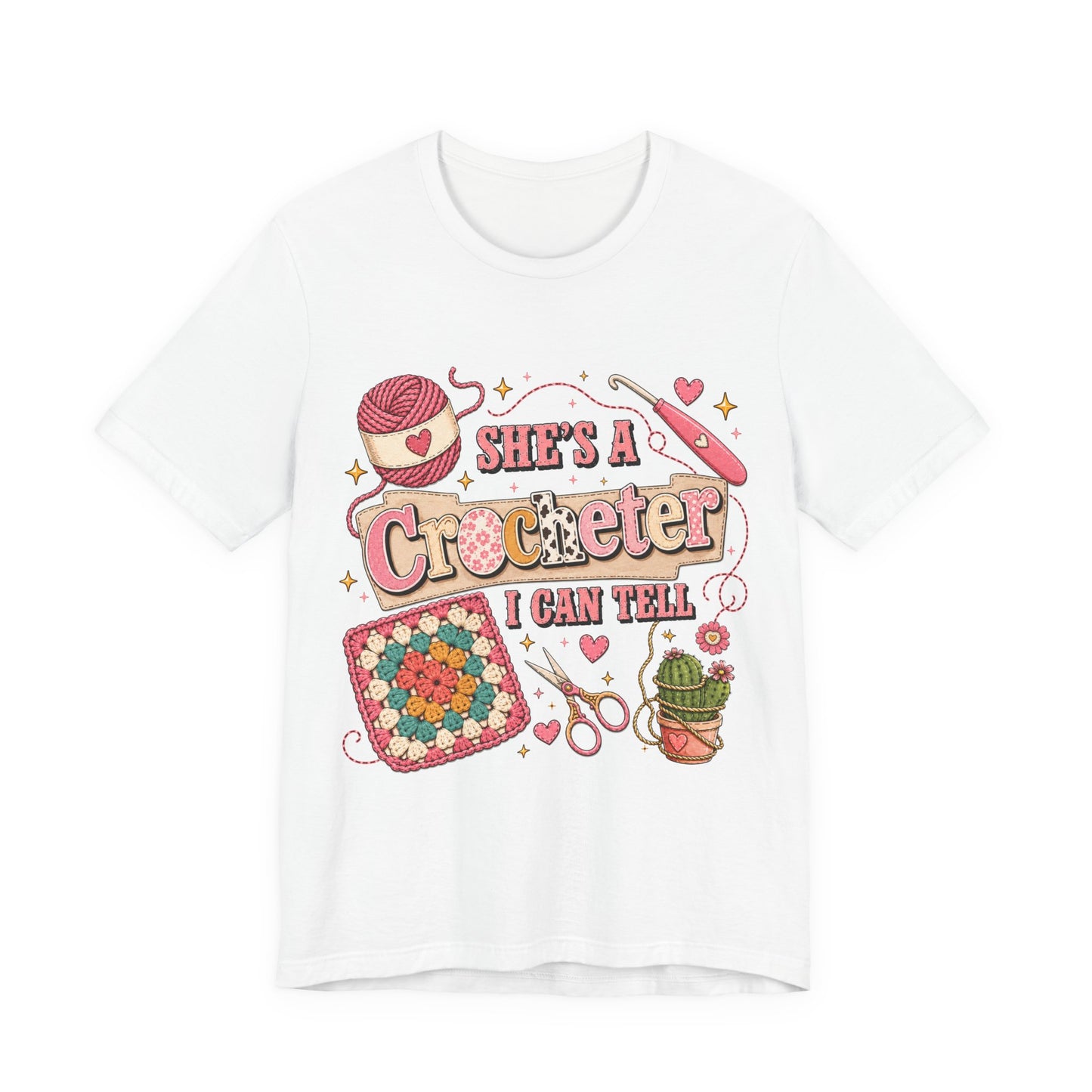 She's A Crocheter I Can Tell T‑Shirt