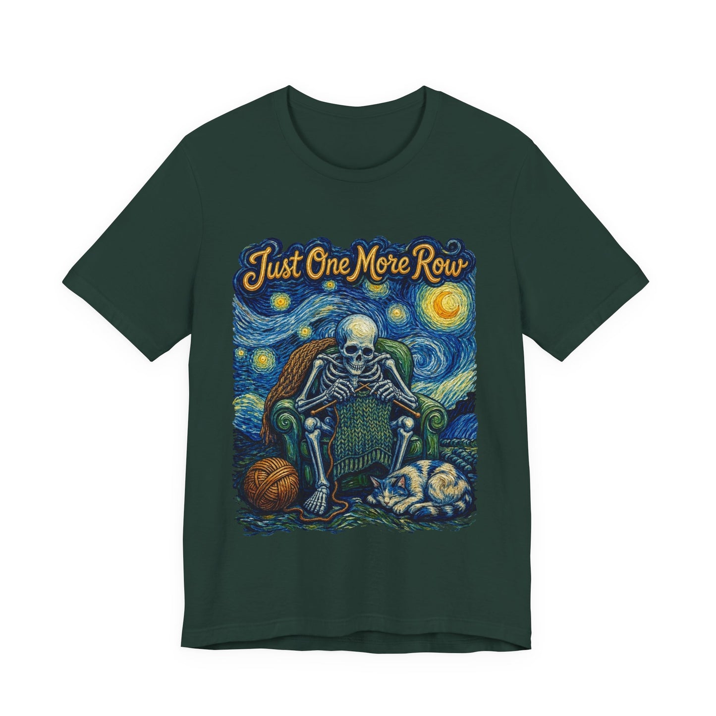 Just One More Row  T‑Shirt