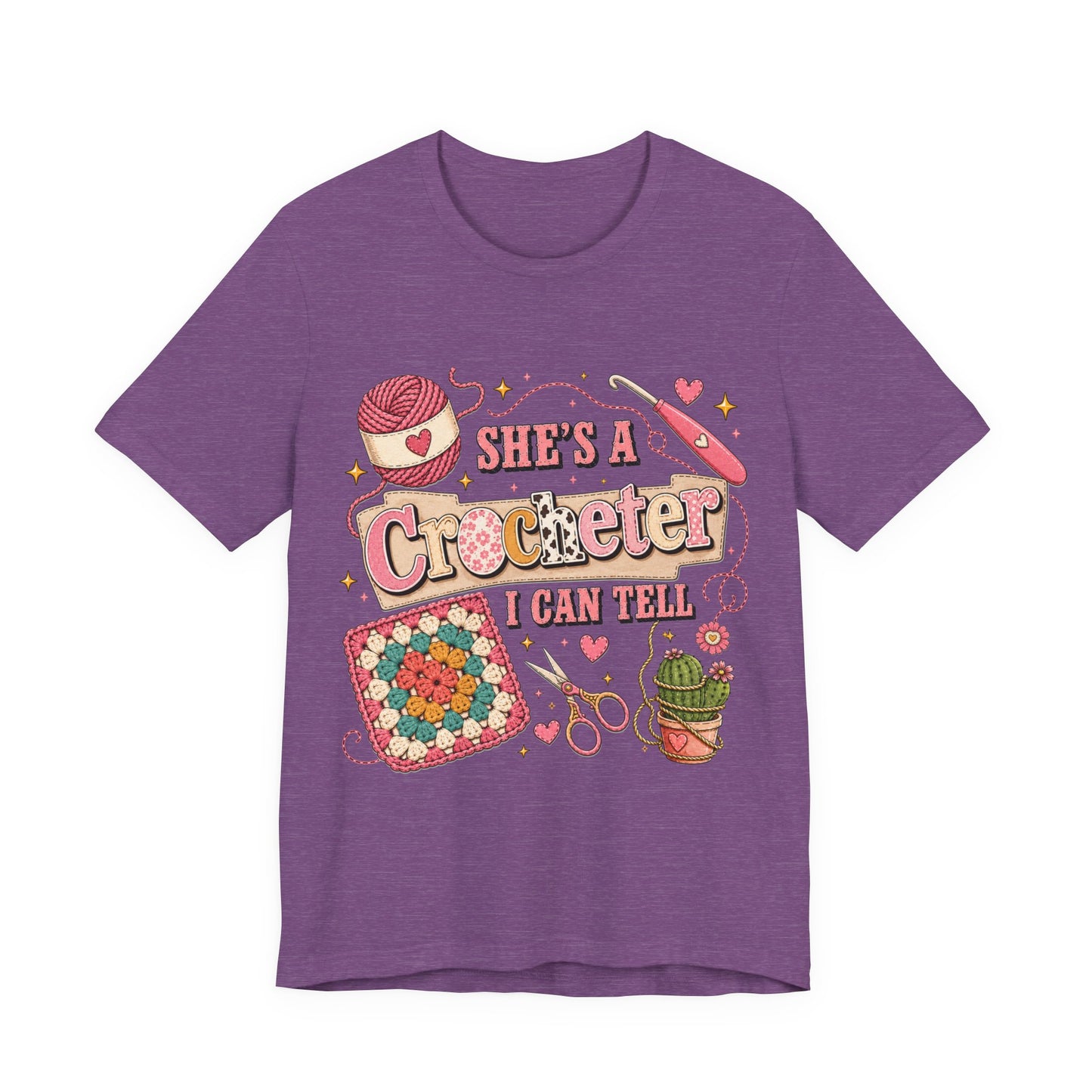 She's A Crocheter I Can Tell T‑Shirt