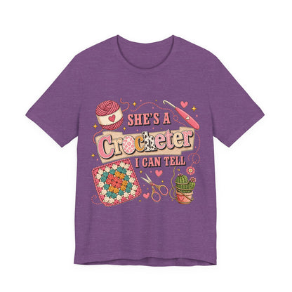 She's A Crocheter I Can Tell T‑Shirt