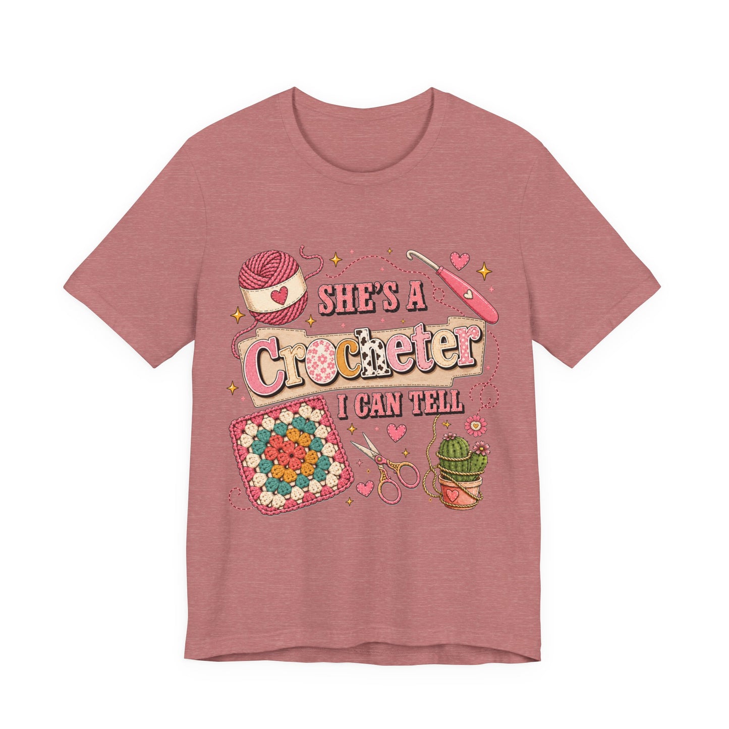 She's A Crocheter I Can Tell T‑Shirt