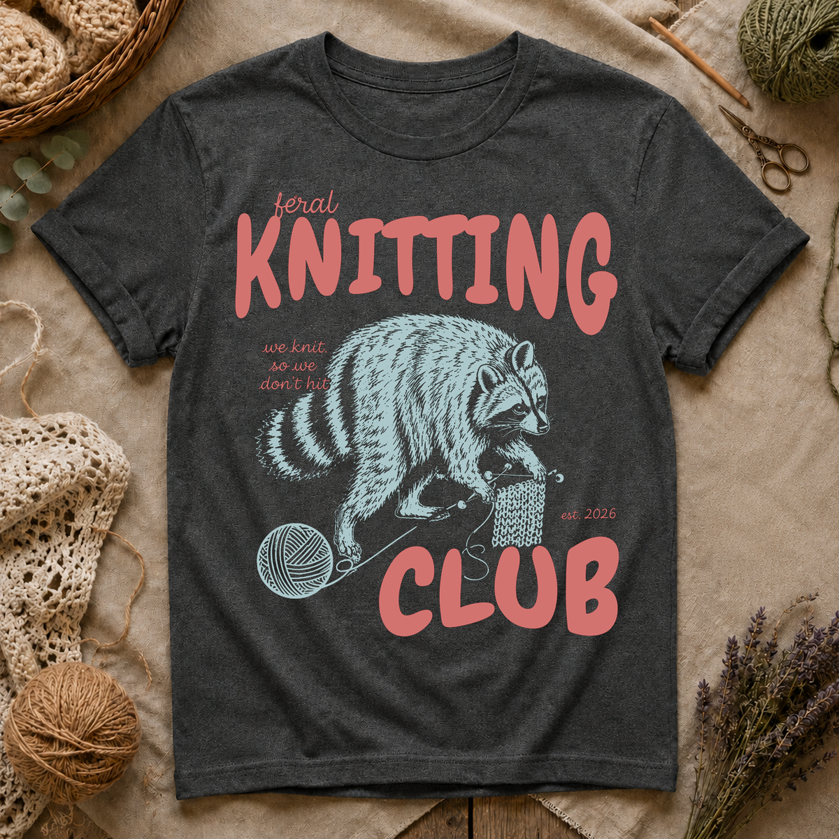 Knitting Club T‑Shirt