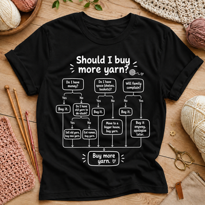 Should I Buy More Yarn? T‑Shirt