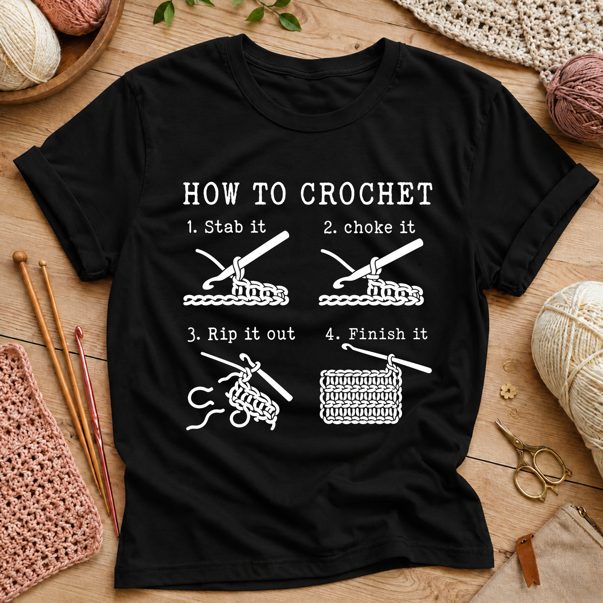 How to Crochet T-Shirt