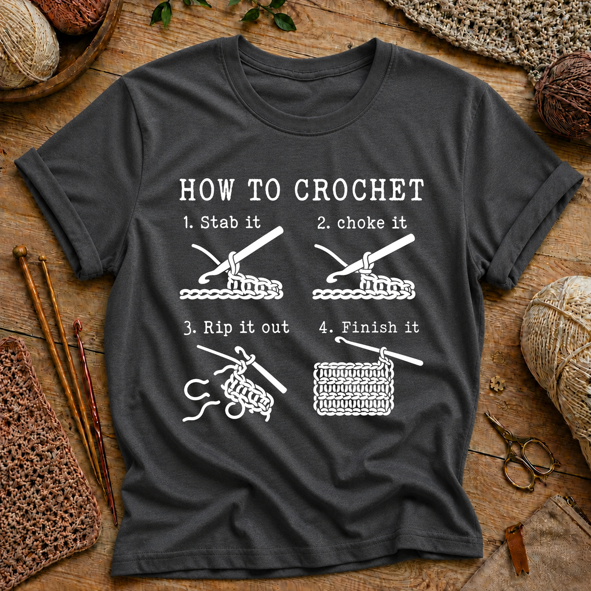 How to Crochet T-Shirt