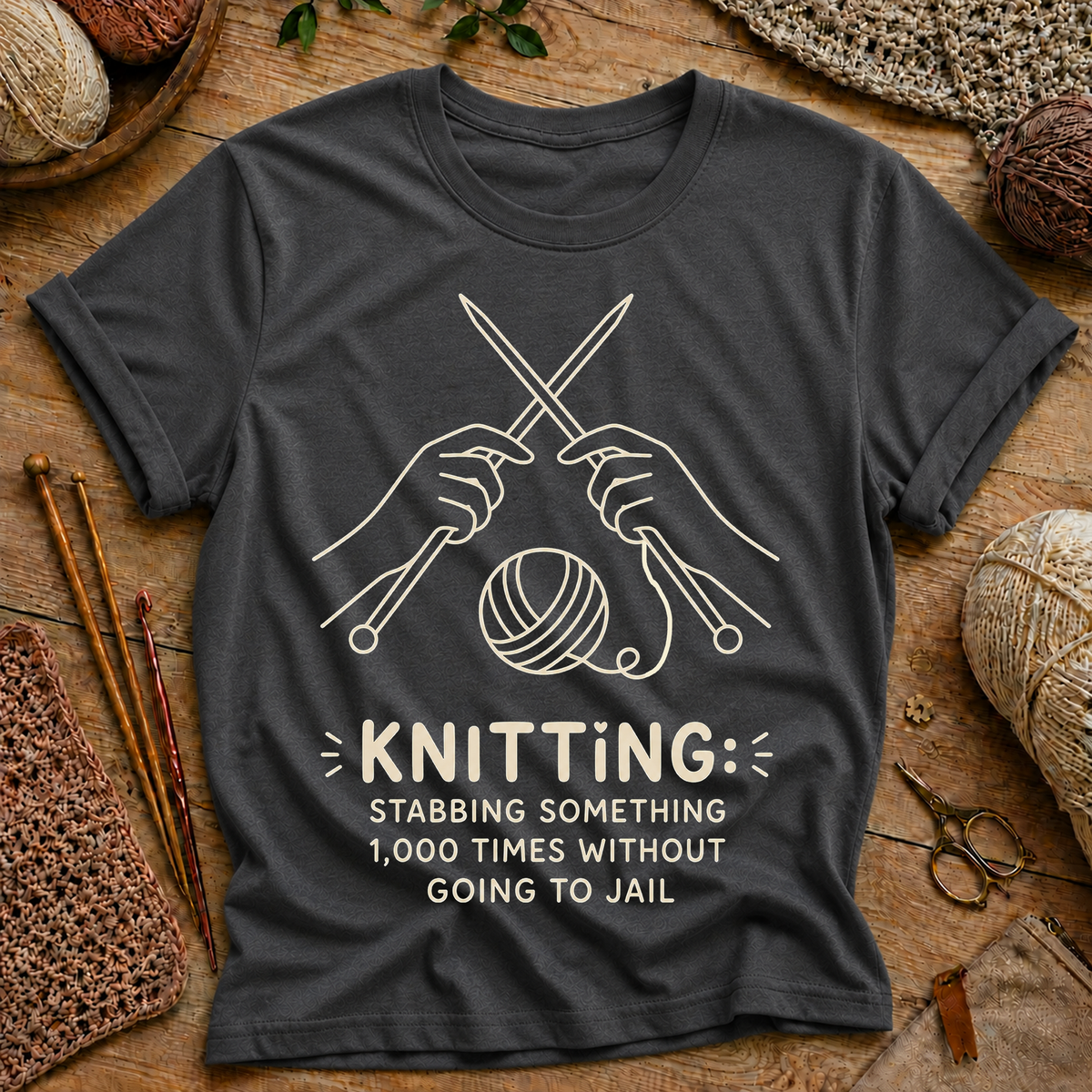 Knitting Club T‑Shirt